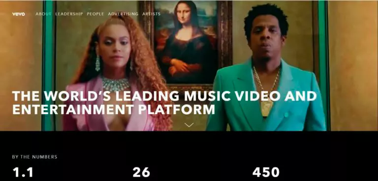 Платформа Vevo Платформа Vevo